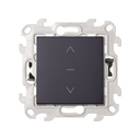 Shutter switch 3 positions 10A 250V~ gray Simon 24 Harmonie