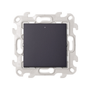 Переключатель (проходной) с подсветкой 10AX 250В~ цвета графит Simon 24 Harmonie