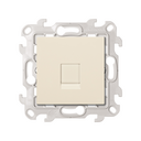 RJ45 connector category 5e UTP with screw connection ivory Simon 24 Harmonie