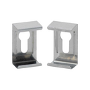 Mounting clips for angular hardware (2 un.)