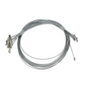 Cable accessory for suspended hardware
