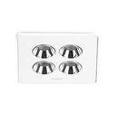 COOL downlight micro Flush-mounted 3000 K Flood Naked White