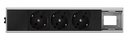 Ofiblock Compact mounted and wired with 3 sockets and rear diecut in the last position