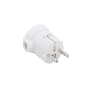 Lateral output plug 16A 250V white Simon Brico