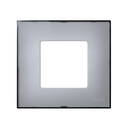 Interchangeable case for 1 element frame translucent grey Simon 27 Play