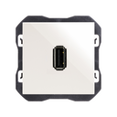 Conector USB 2.0 tipo A blanco Simon 270