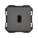 Conector USB 2.0 tipo A titanio Simon 270