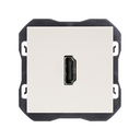 HDMI 2.0 4K connector female-female matt white Simon 270
