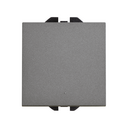 Single-pole push-button switch 10AX 230V~ with fast terminal connection system titanium Simon 270