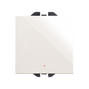 Single-pole switch 16AX 230V~ with built-in pilot light white Simon 270