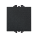 Interruptor unipolar pulsante 16AX 230V~ con sistema de embornamiento rápido negro mate Simon 270