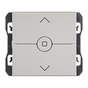 Interruptor para persianas 230V~ con 3 posiciones: subida, bajada y paro aluminio Simon 270