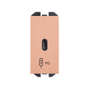 Carregador USB C 20W Power Delivery cobre Simon 270