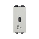 Cargador USB C 20W Power Delivery aluminio Simon 270