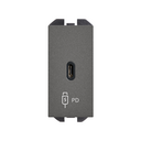 Cargador USB C 20W Power Delivery titanio Simon 270
