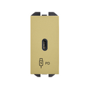 Carregador USB C 20W Power Delivery bronze Simon 270