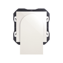 Duplex fibre optic socket outlet white Simon 270
