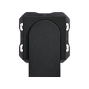 Duplex fibre optic socket outlet matt black Simon 270
