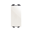 Single-pole switch 10AX 230V~ with narrow rocker and built-in pilot light white Simon 270