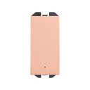 2-way switch 10AX 230V~ with slender rocker with built-in light and fast terminal connection system copper Simon 270