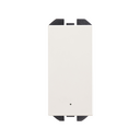 2-way switch 10AX 230V~ with slender rocker with built-in light and fast terminal connection system matt white Simon 270
