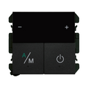 Simon iO thermostat, matt black Simon 270