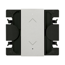 Simon iO master blinds switch with slender rocker aluminium Simon 270