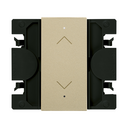 Simon iO master blinds switch with slender rocker champagne Simon 270
