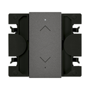 Simon iO master blinds switch with slender rocker titanium Simon 270