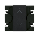 Simon iO master blinds switch with slender rocker matt black Simon 270