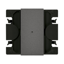 Simon iO electronic 2-way switch with slender rocker titanium Simon 270