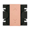 Simon iO blinds switch with slender rocker 700 VA copper Simon 270