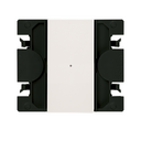 Simon iO 2-way master switch 230V~ with slender rocker and screw terminal connection system matt white Simon 270