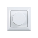 Comutador/regulador branco de intensidade encastrável com 20-300 W, 230 V/50 Hz da