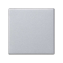 Tecla para mecanismos de conmutación unipolares de 1 elemento aluminio Simon K45