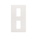 Minimal aesthetic vertical frame for 2 elements matt white Simon 270