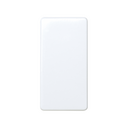 Single-pole switch 10AX 250V~ for half element with fast terminal connection system white Simon 27 Play