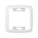 Thermostable frame for 1 element white Simon 31