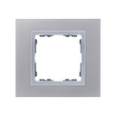 Frame for 1 element aluminium interior aluminium Simon 82 Nature