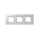 Compact frame for 3 elements with frame holder white Simon 27 Play