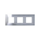 Interchangeable case for 3 elements frame stainless steel Simon 27 Play