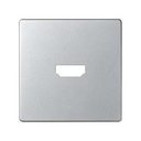 Placa para conector HDMI v1.4 aluminio Simon 82