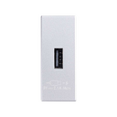 USB charger of 1 module 2.1A 5V~ aluminum Simon 82
