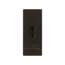 USB charger of 1 module 2.1A 5V~ graphite Simon 82