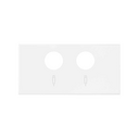 Enjoliveur pour prises inductives R / TV + SAT blanc mat Simon 100