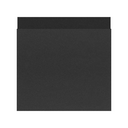 Cover for switch / double-way switch for card with matt black micro-switch Simon 100