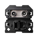 Розетка комбинированная R-TV+SAT оконечная + RJ45 Cat.6 Simon 100