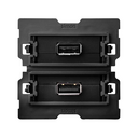 Conector 2xUSB 2.0 tipo A Simon 100