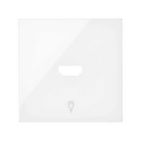 Enjoliveur pour connecteur HDMI blanc brillant Simon 100