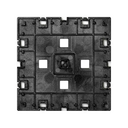 Frame holder for 1 element with adhesive for Simon iO master push-button switch Simon 100